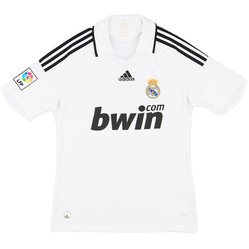 2008-09 Real Madrid Home Shirt - 8/10 - (S)