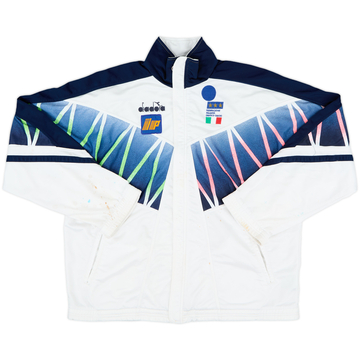 1994 Italy Diadora Player Issue Track Jacket - 4/10 - (M)