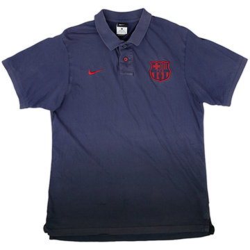 2013-14 Barcelona Nike Polo Shirt - 8/10 - (S)