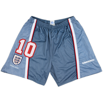 1996-97 England Player Issue Away Shorts #10 - 9/10 - (M)