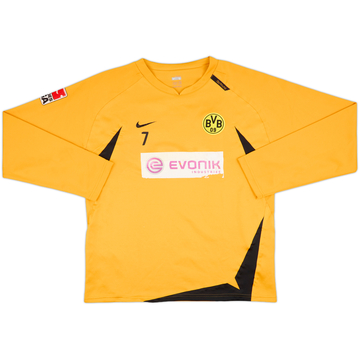 2007-08 Borussia Dortmund Nike Player Issue Training L/S Shirt #7 - 5/10 - (L)