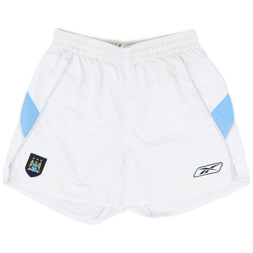 2003-04 Manchester City Home Shorts - 6/10 - (M)