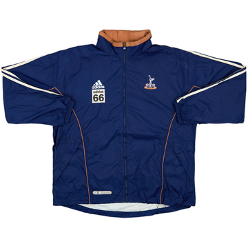 1999-00 Tottenham adidas Player Issue Hooded Rain Jacket #66 - 6/10 - (L/XL)