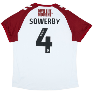 2022-23 Northampton Home Shirt Sowerby #4 - 9/10 - (XL)
