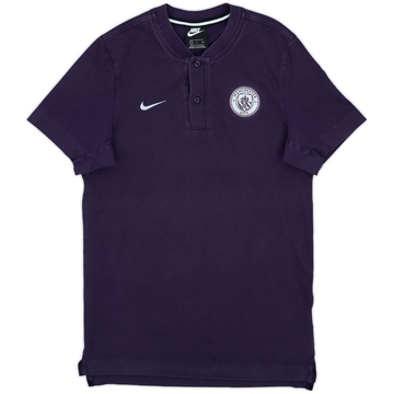 2018-19 Manchester City Player Issue Pre-Match Polo - 8/10 - (S)