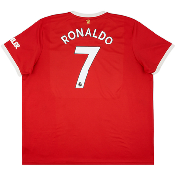 2021-22 Manchester United Home Shirt Ronaldo #7 - 6/10 - (3XL)
