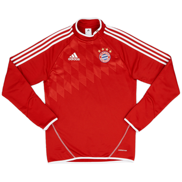 2013-14 Bayern Munich adidas 1/4 Zip Drill Top - 10/10 - (S)