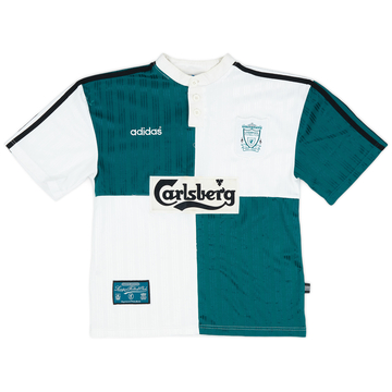 1995-96 Liverpool Away Shirt - 6/10 - (S.Boys)