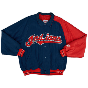 1990s Cleveland Indians Starter Dugout Jacket (Excellent) XL