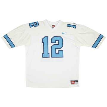1996 North Carolina Tar Heels Johnson #12 Nike Away Jersey (Very Good) L