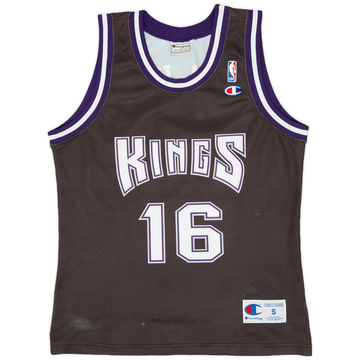 1998-02 Sacramento Kings Stojakovic #16 Champion Away Jersey (Very Good) S