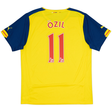 2014-15 Arsenal Away Shirt Ozil #11