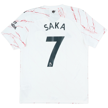 2020-21 Arsenal Visitante Camiseta Saka #7 - 6/10 - (S)