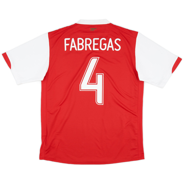 2006-08 Arsenal Home Shirt Fabregas #4VS