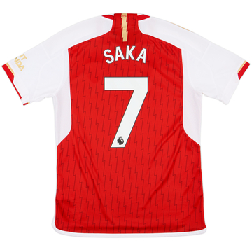 2023-24 Arsenal Home Shirt Saka #7
