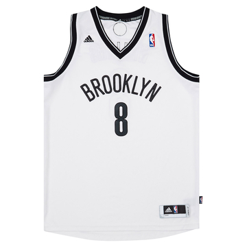 2012-14 Brooklyn Nets Williams #8 adidas Swingman Home Jersey (Excellent) L