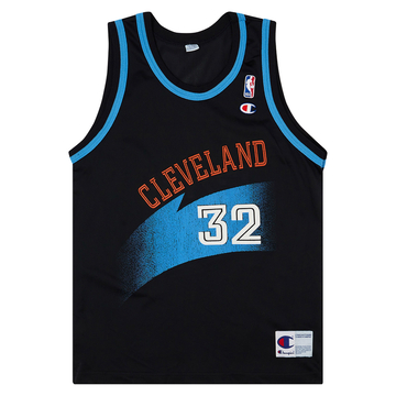 1996 Cleveland Cavaliers Hill #32 Champion Away Jersey (Very Good) M