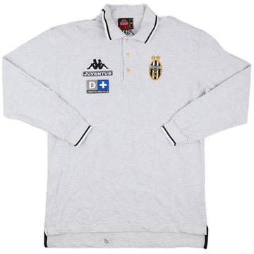 1999-00 Juventus Kappa Polo L/S Shirt - 9/10 - (XL)