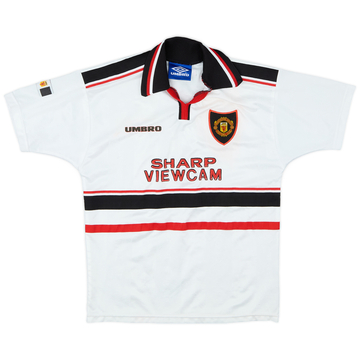 1997-99 Manchester United Away Shirt - 7/10 - (L.Boys)