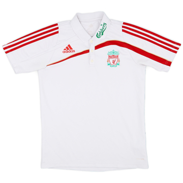 2008-09 Liverpool adidas Polo Shirt - 7/10 - (M)