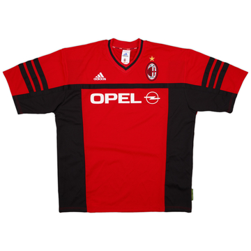 1998-00 AC Milan Player Issue adidas Training Shirt - 10/10 - (L)