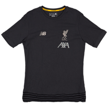 2018-19 Liverpool New Balance Cotton Tee - 8/10 - (M)
