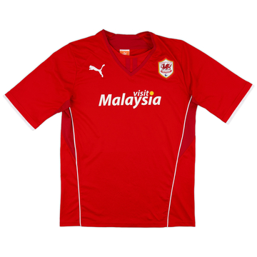 2013-14 Cardiff Home Shirt - 8/10 - (M)