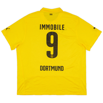 2014-15 Dortmund CL Home Shirt Immobile #9 - 7/10 - (3XL)