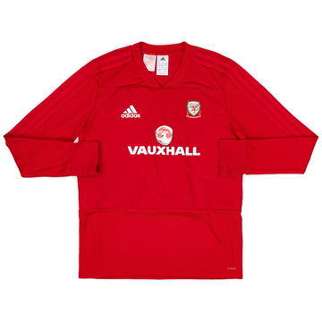 2017-18 Wales adidas Drill Top - 9/10 - (L.Boys)
