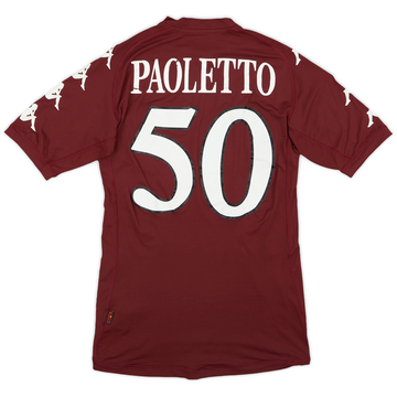 2011-12 Torino Home Shirt Paoletto #50 - 6/10 - (M)