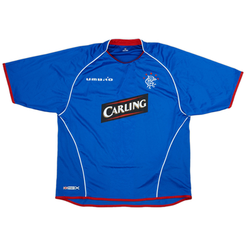 2005-06 Rangers Home Shirt - 5/10 - (XL)