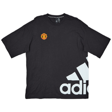 2020-21 Manchester United adidas Cotton Tee - 8/10 - (M)