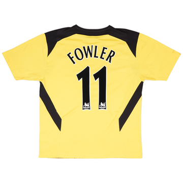 2004-06 Liverpool Away Shirt Fowler #11 - 5/10 - (L)