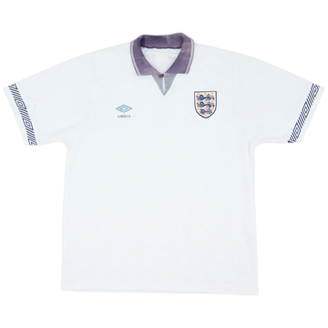 1990-92 England Home Shirt - 5/10 - (L)