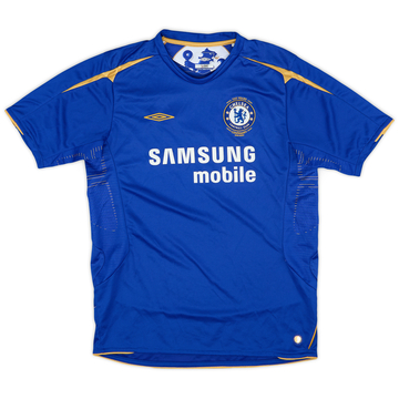 2005-06 Chelsea Centenary Home Shirt - 9/10 - (XL.Boys)