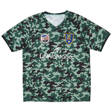 2015-18 Real Salt Lake Player Issue Military Appreciation Warm Up Shirt #12