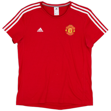 2015-16 Manchester United adidas Cotton Tee - 8/10 - (M)