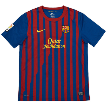2011-12 Barcelona Home Shirt - 9/10 - (XL.Boys)