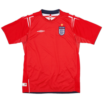 2004-06 England Away Shirt - 8/10 - (XL.Boys)