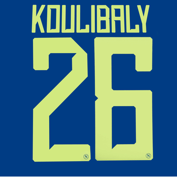 2018-19 Home/Away/Third European Koulibaly #26 Name Set