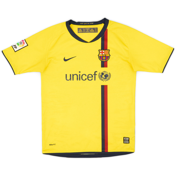 2008-10 Barcelona Away Shirt - 6/10 - (L.Boys)