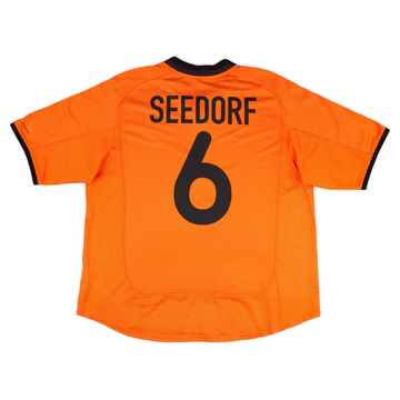 2000-02 Netherlands Home Shirt Seedorf #6ES
