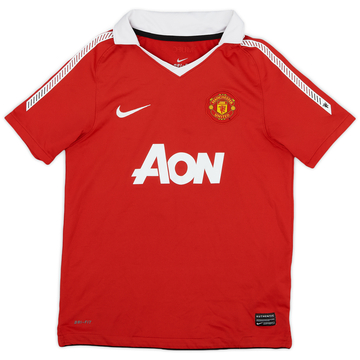 2010-11 Manchester United Home Shirt - 8/10 - (M.Boys)