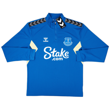 2023-24 Everton Hummel 1/4 Zip Training Top (M)