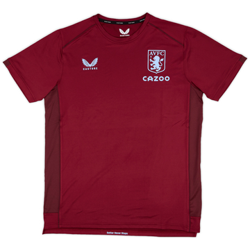 2022-23 Aston Villa Castore Training Shirt - 9/10 - (M)