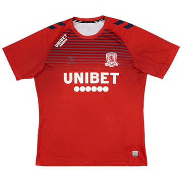 2019-20 MIddlesbrough Hummel Training Shirt - 8/10 - (XL)