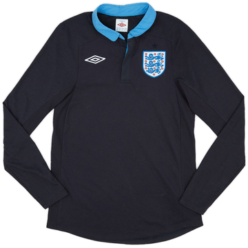 2011-12 England Away L/S Shirt - 8/10 - (S)