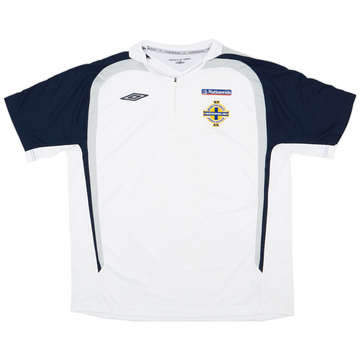 2006-08 Northern Ireland Umbro 1/4 Zip Training Shirt - 6/10 - (XL)