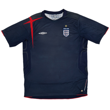 2005-06 England GK S/S Shirt - 6/10 - (XL)