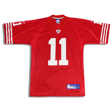 2005-06 San Francisco 49ers Smith #11 Reebok On Field Jersey (Alternate) M